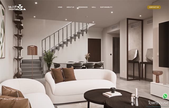 aventura desktop view