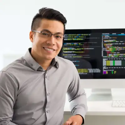 Image of web developer.