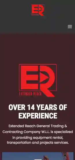 Mobile view of FGMC website. 